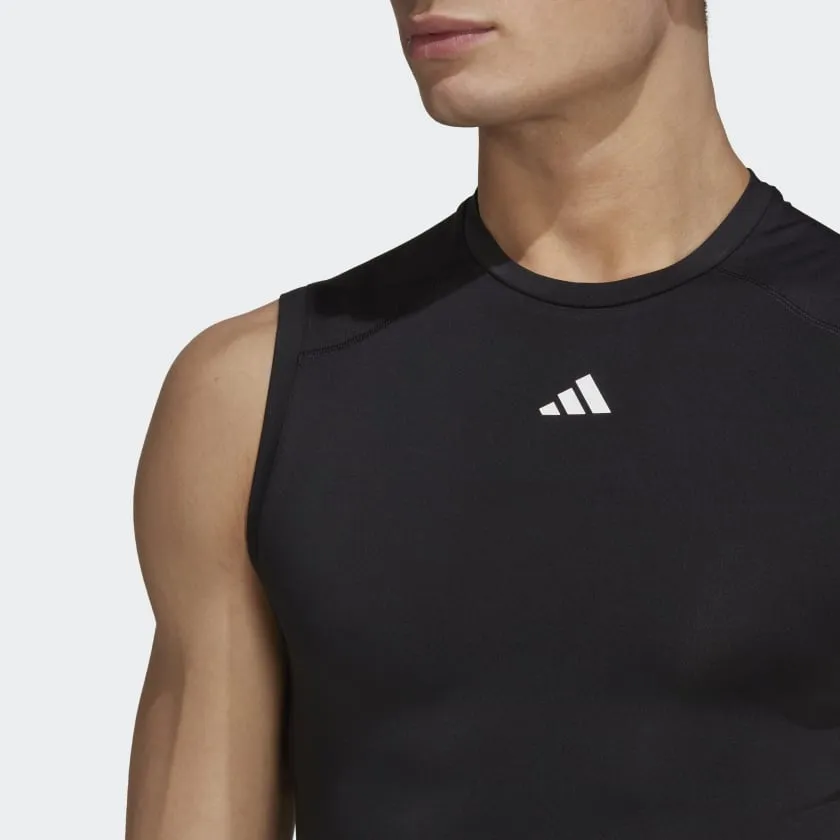 Adidas TechFit Training Tank Top - Mens - Black