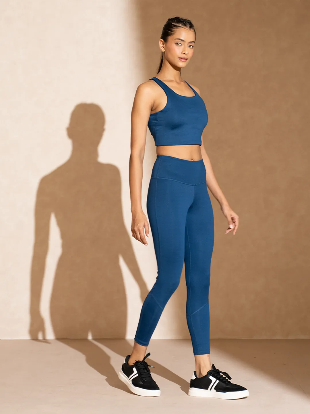 Ath Perform 7/8 High Waist Leggings Classic Blue