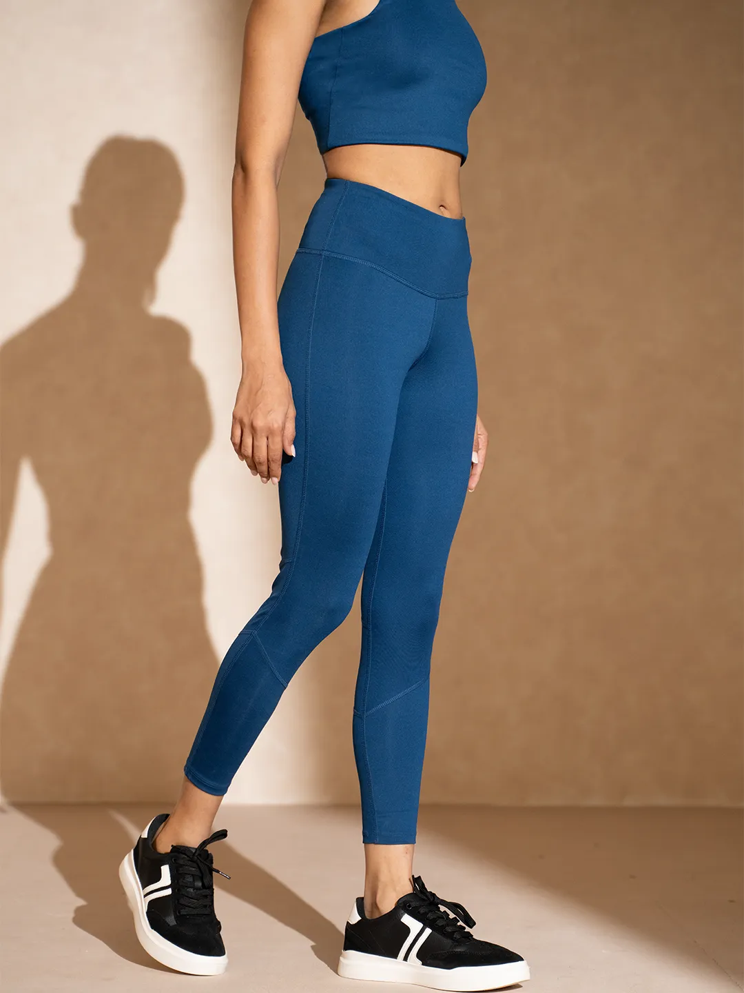 Ath Perform 7/8 High Waist Leggings Classic Blue