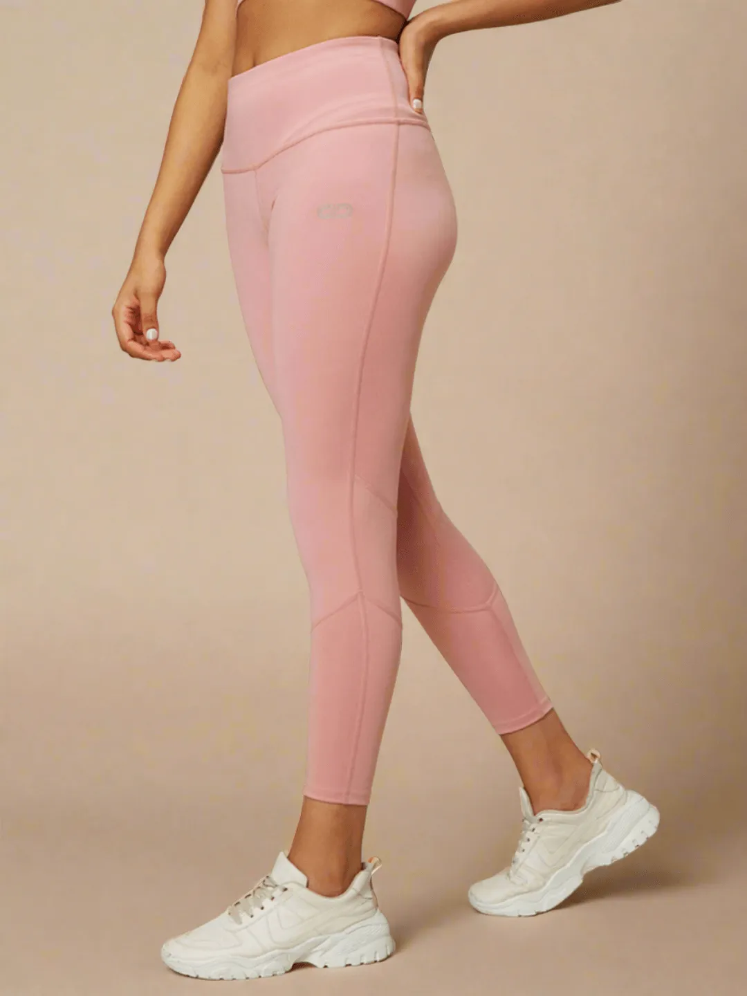 Ath Perform 7/8 High Waist Leggings Light Pink