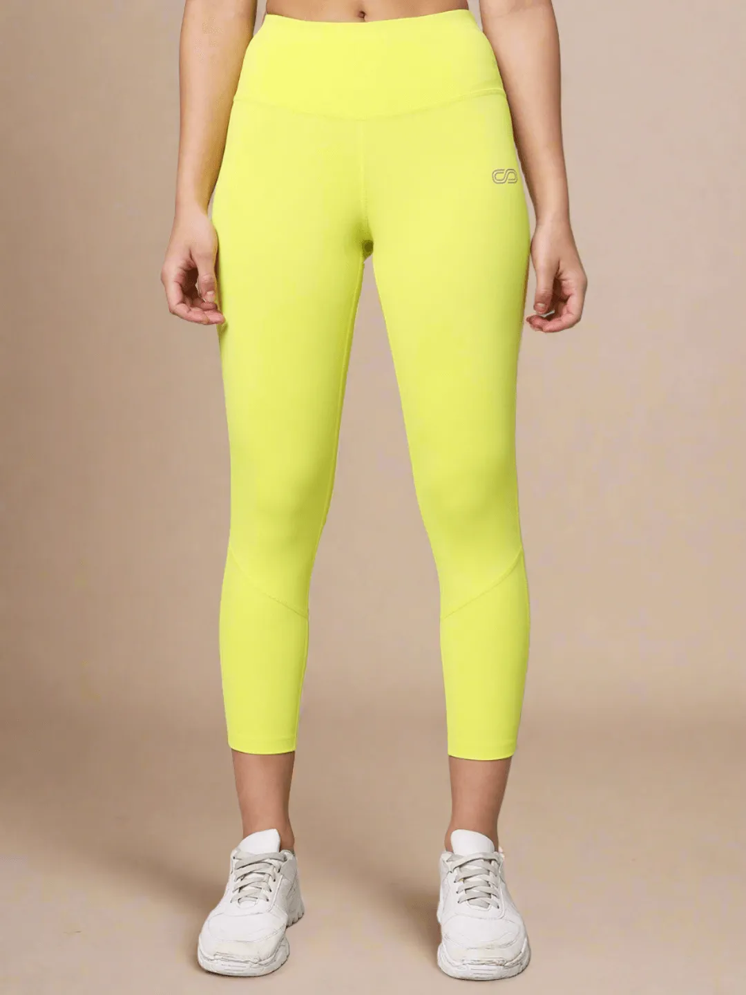 Ath Perform 7/8 High Waist Leggings Lime