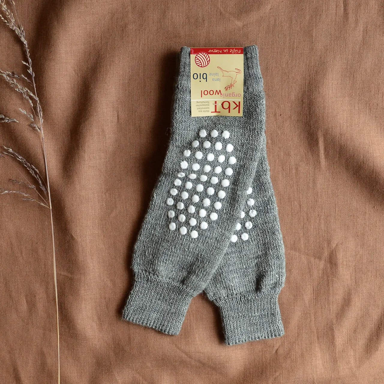 Baby Crawling Knee Protectors/Legwarmers in 100% Organic Wool