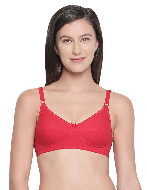 BCD Cup Perfect Coverage Bra - 6595 Red