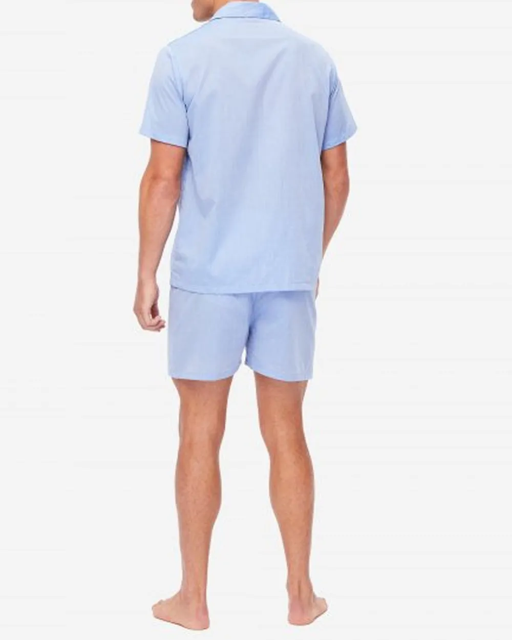 Blue Shorts Pajama Set