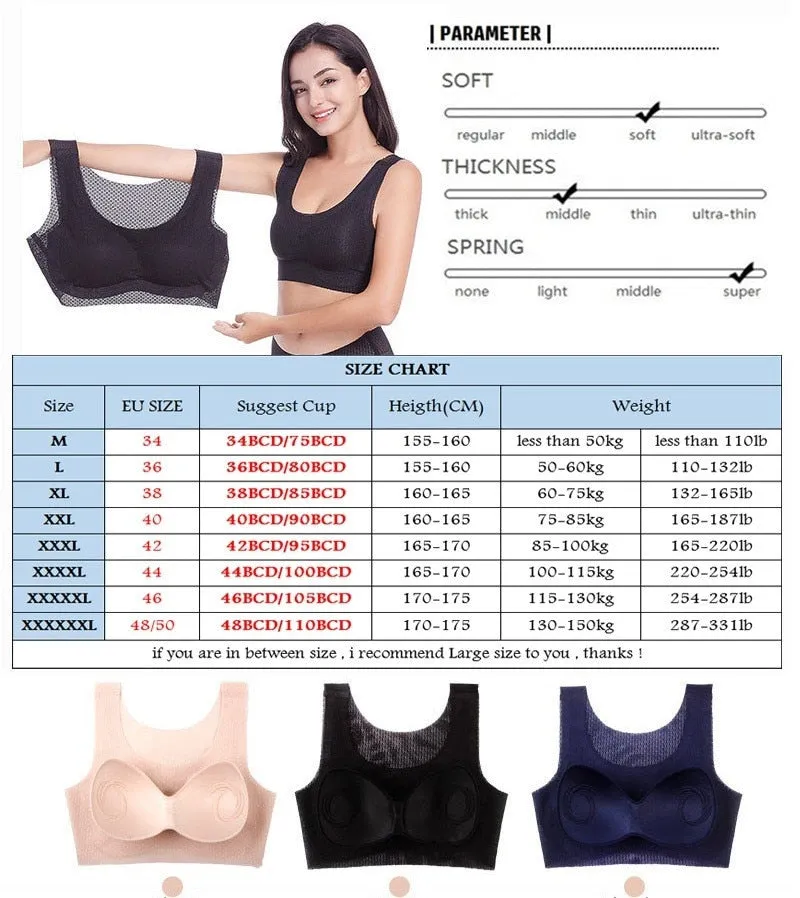 Breathable High Elastic Sports Bra