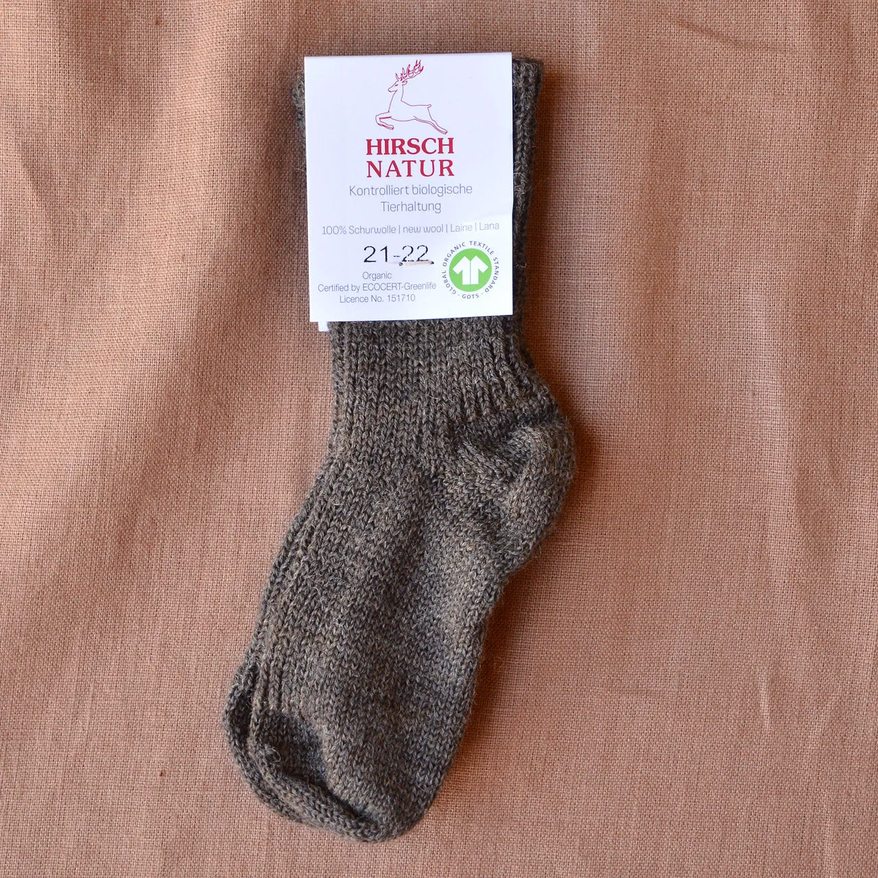 Child's Chunky Organic Wool Socks