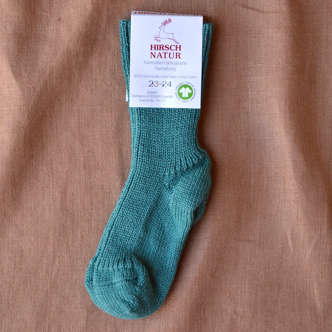 Child's Chunky Organic Wool Socks