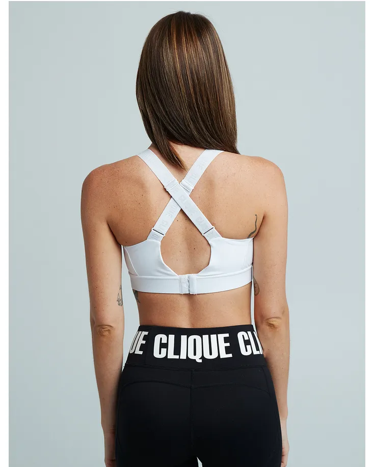 Clique Contour Bra - White