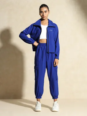 Cobalt Blue Tracker Cargo Pants & Cargo Jacket