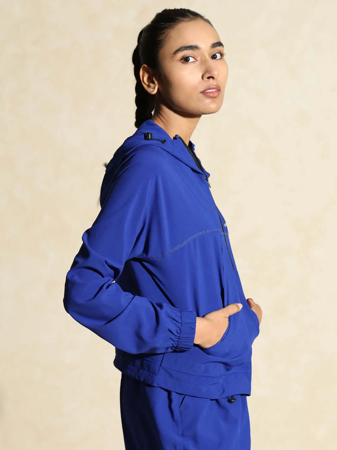 Cobalt Blue Tracker Cargo Pants & Cargo Jacket