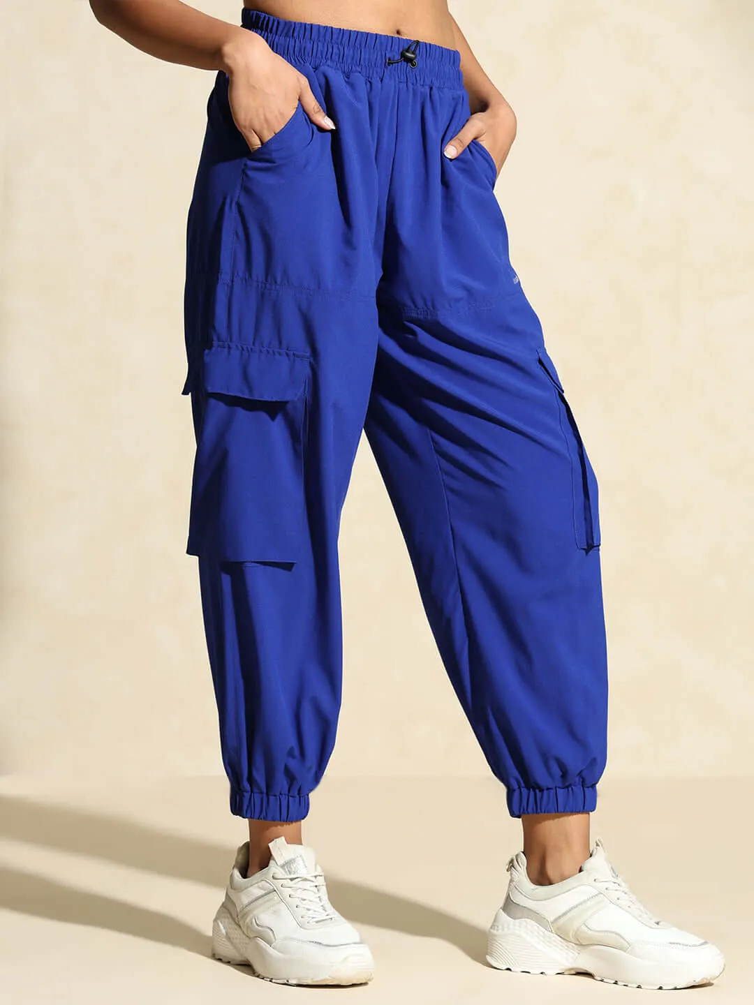 Cobalt Blue Tracker Cargo Pants & Cargo Jacket