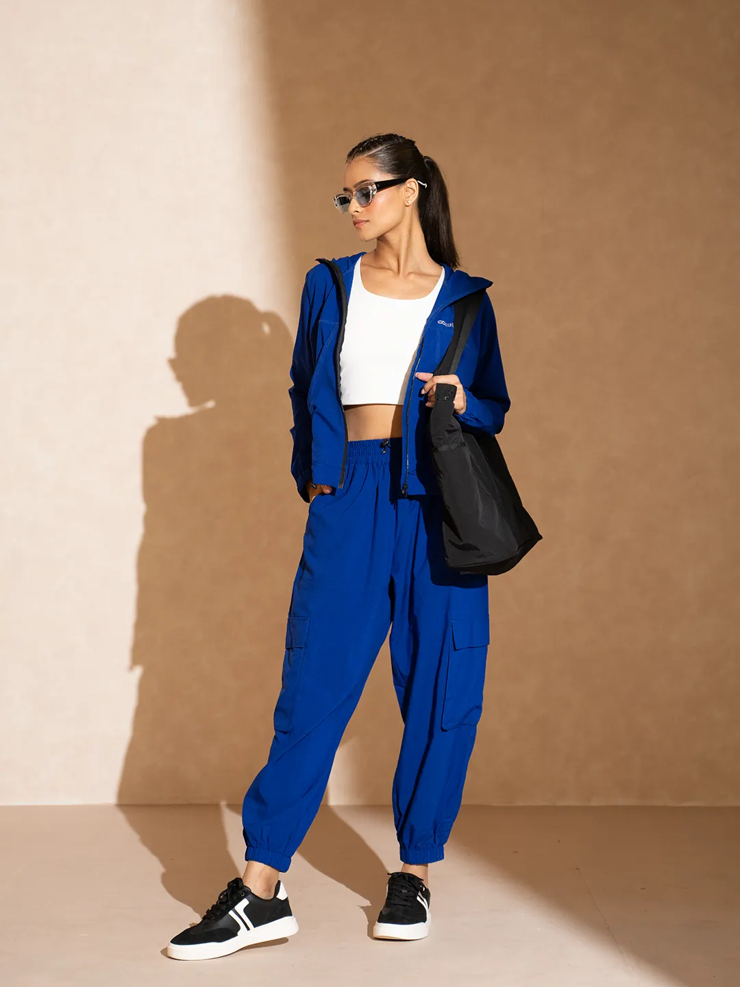 Cobalt Blue Tracker Cargo Pants & Cargo Jacket