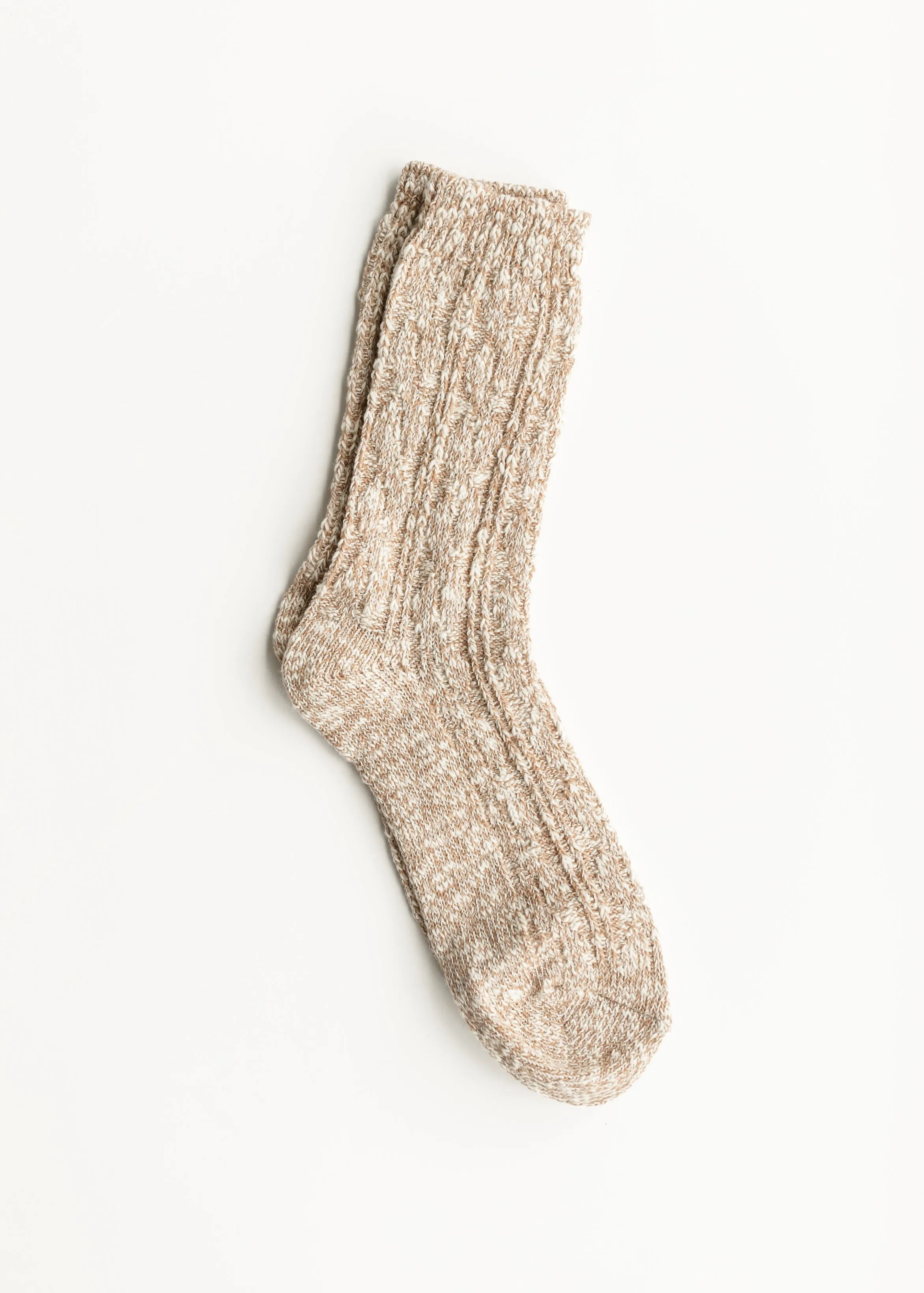 Cotton Blend Crew Socks