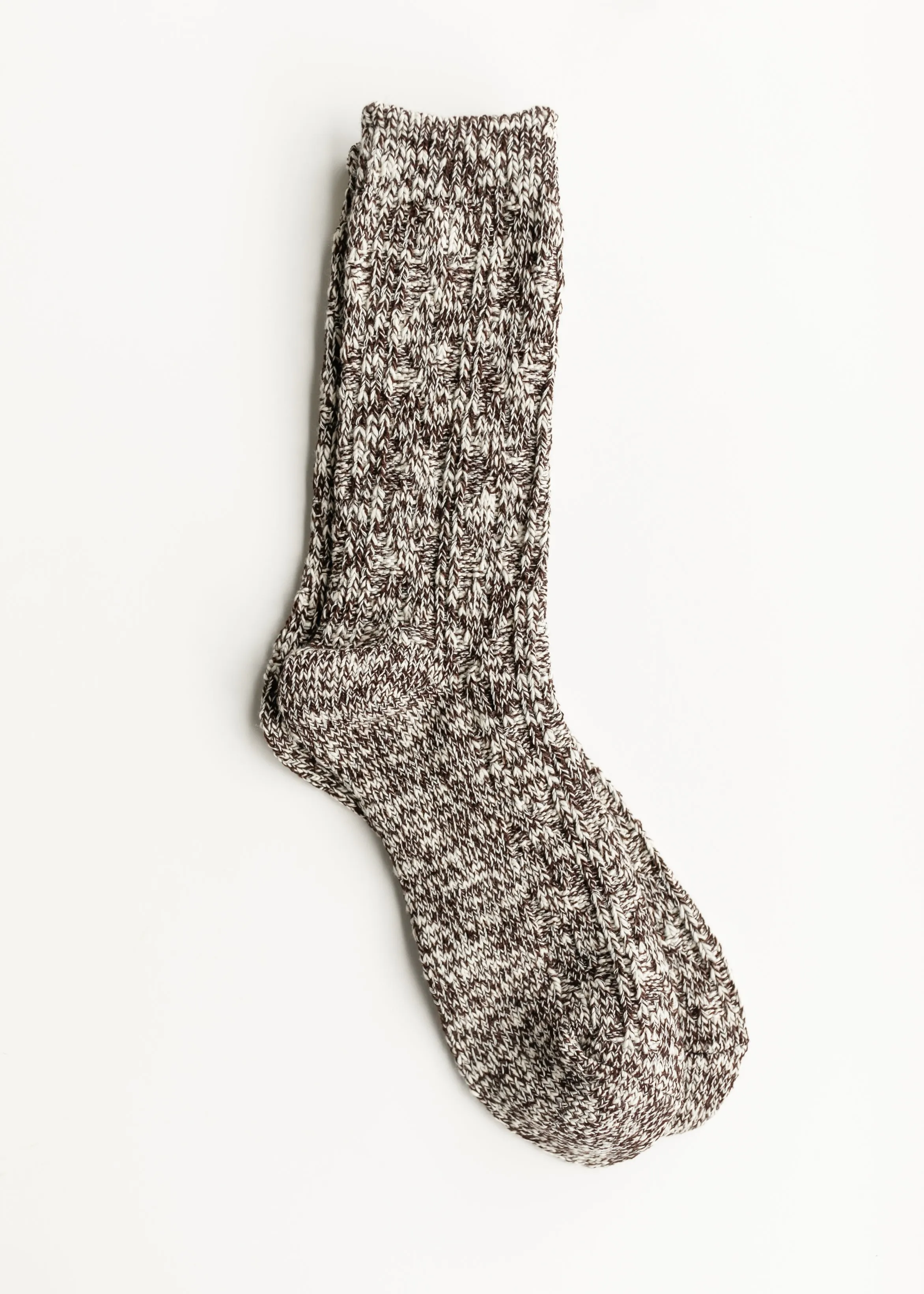 Cotton Blend Crew Socks