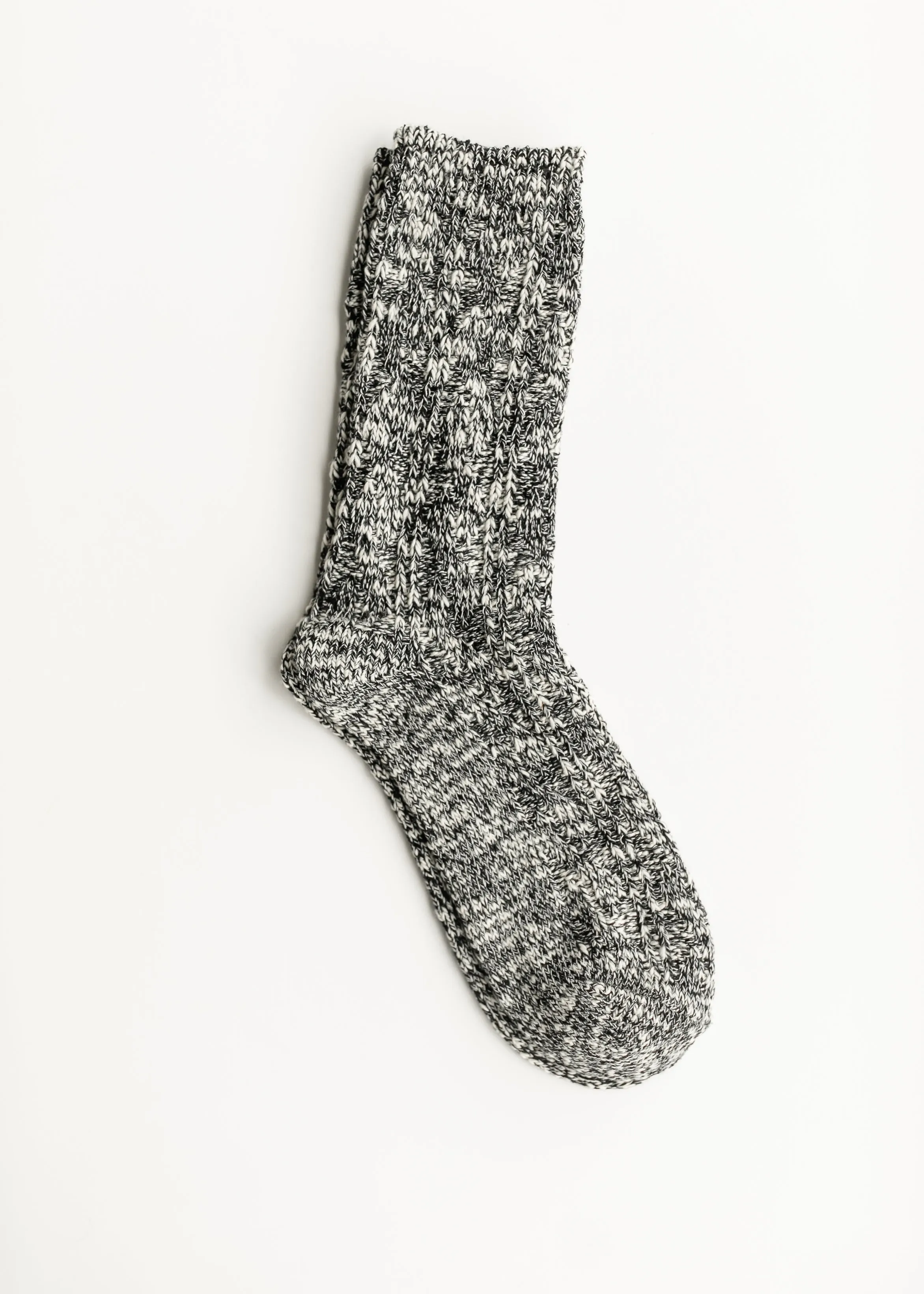 Cotton Blend Crew Socks