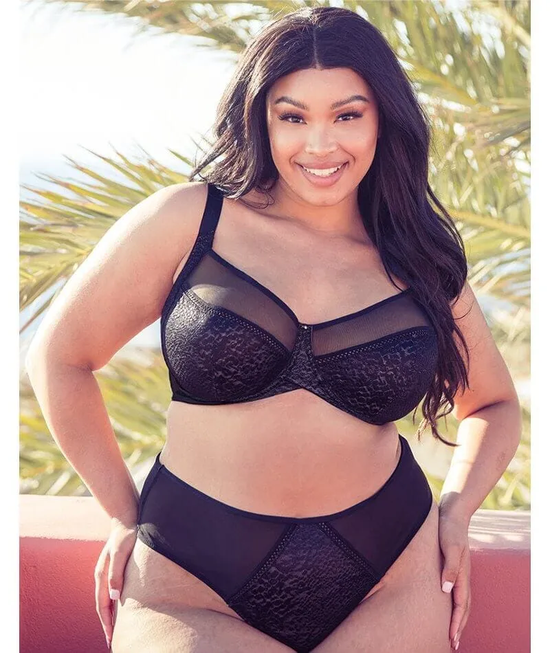 Curvy Kate Amaze Balcony Bra - Black