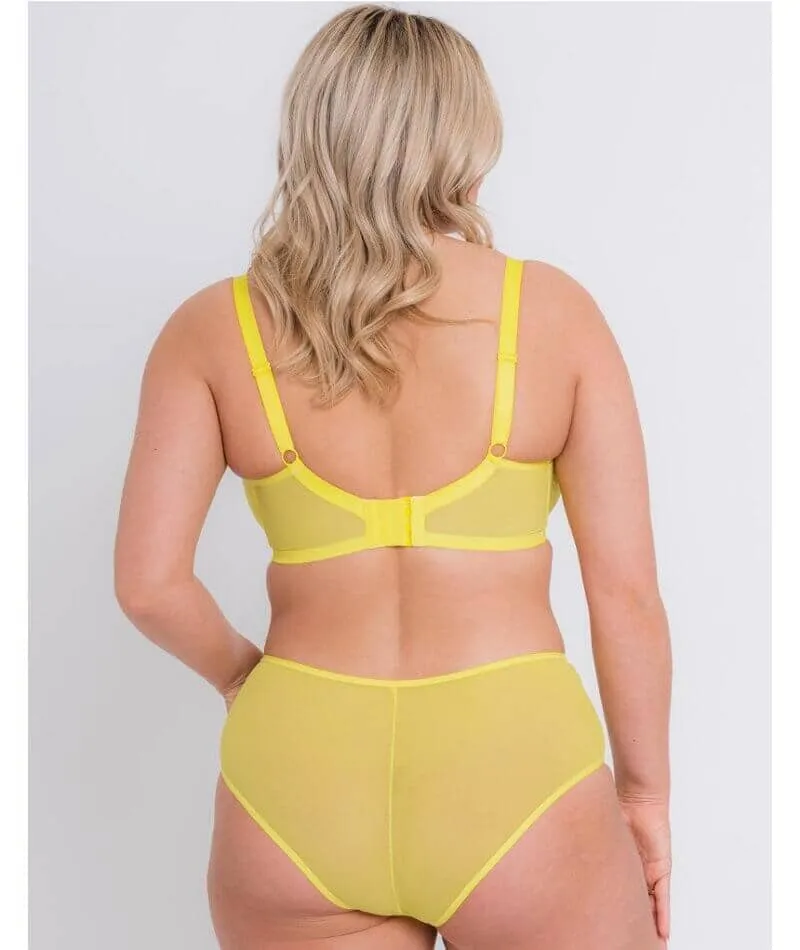 Curvy Kate Victory Balcony Bra - Citron Yellow