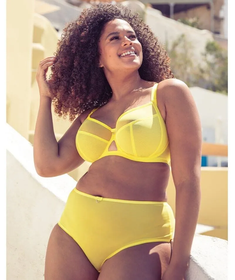 Curvy Kate Victory Balcony Bra - Citron Yellow