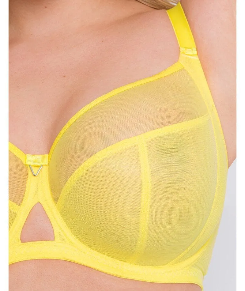 Curvy Kate Victory Balcony Bra - Citron Yellow