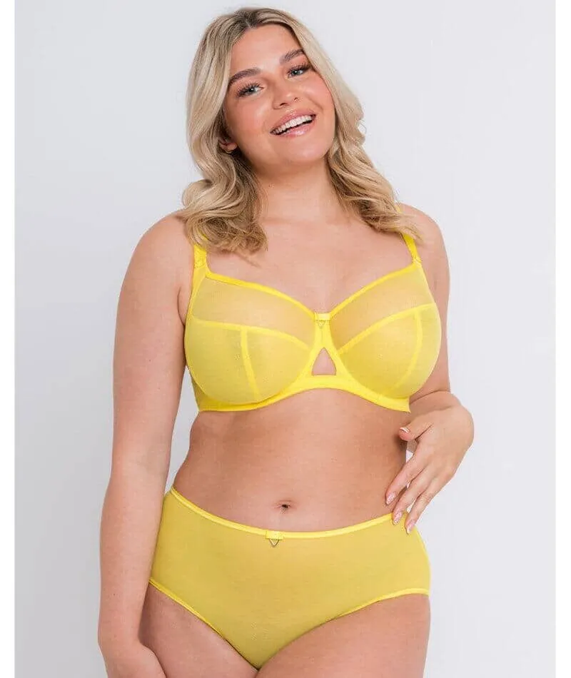 Curvy Kate Victory Balcony Bra - Citron Yellow