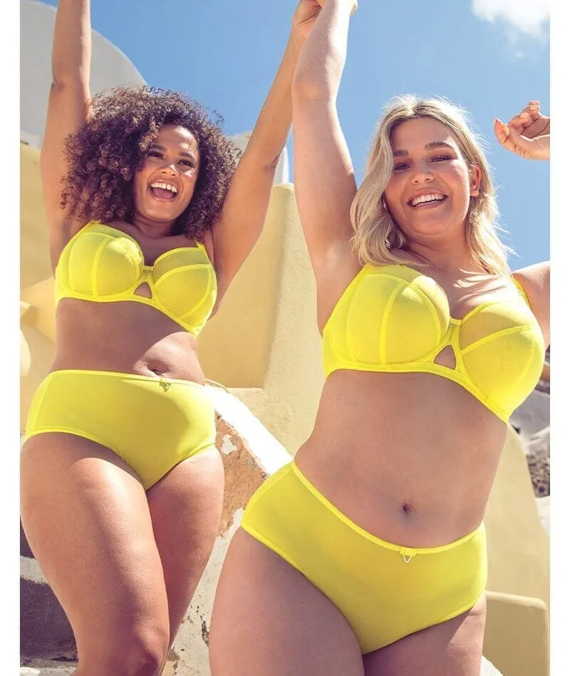 Curvy Kate Victory Balcony Bra - Citron Yellow