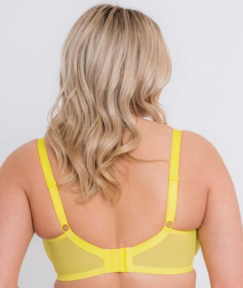 Curvy Kate Victory Balcony Bra - Citron Yellow