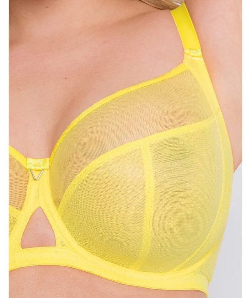 Curvy Kate Victory Balcony Bra - Citron Yellow