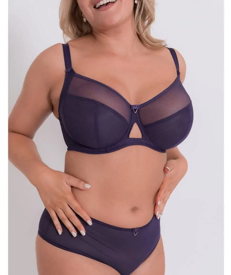 Curvy Kate Victory Balcony Bra  - Deep Purple