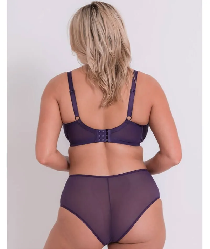 Curvy Kate Victory Balcony Bra  - Deep Purple