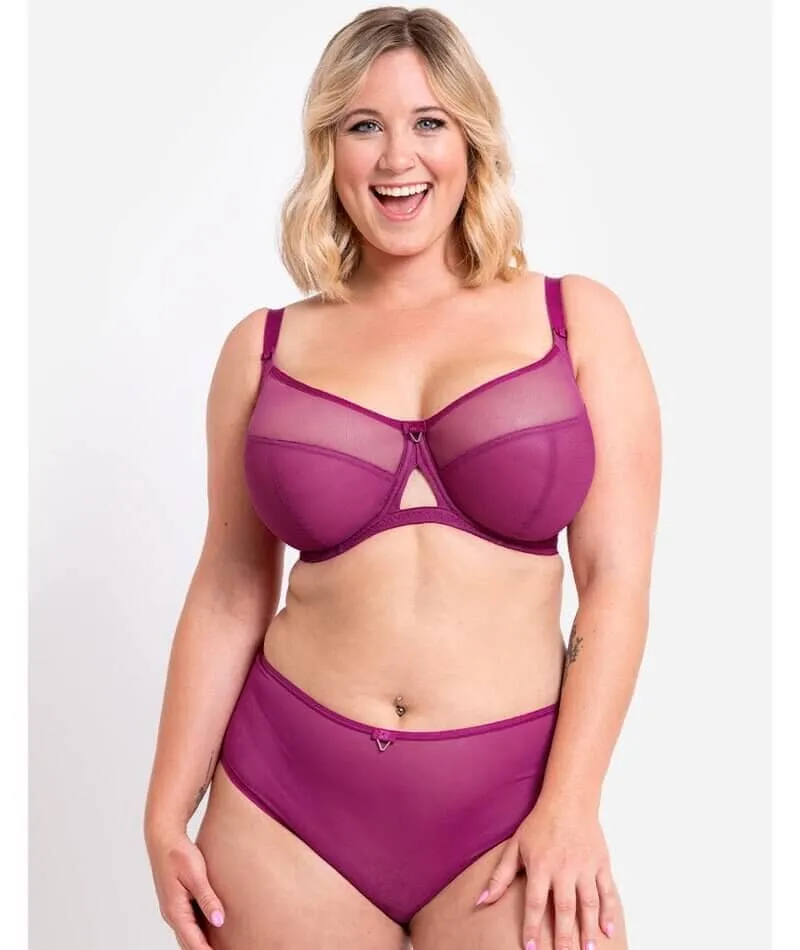 Curvy Kate Victory Balcony Bra  - Orchid