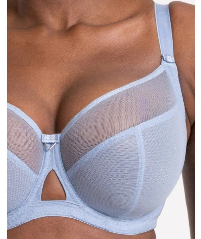 Curvy Kate Victory Balcony Bra  - Periwinkle Blue