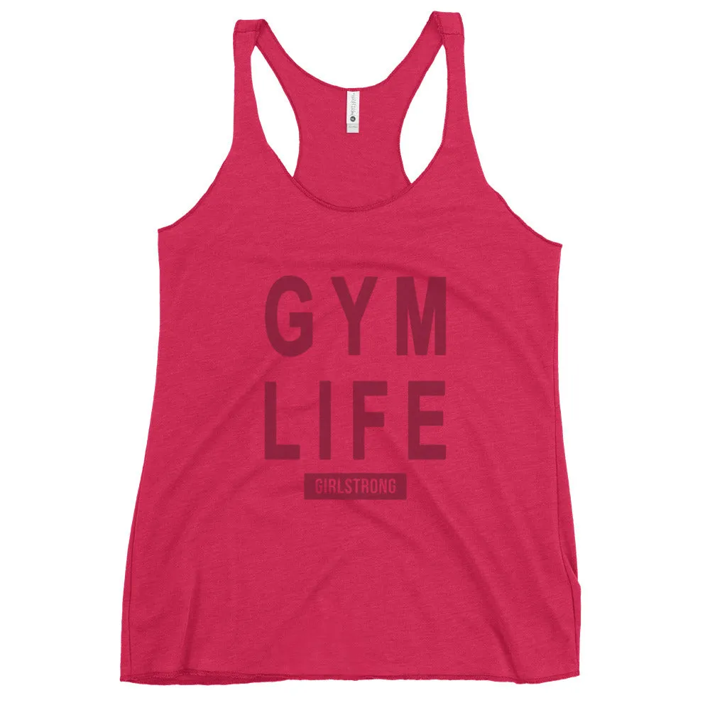 ELEVATED SCULPT RACERBACK PINK TANK TOP FOR WOMEN - GYM LIFE