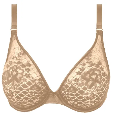 Empreinte Melody Convertible Seamless Plunge Bra | CARAMEL | DISCONTINUED