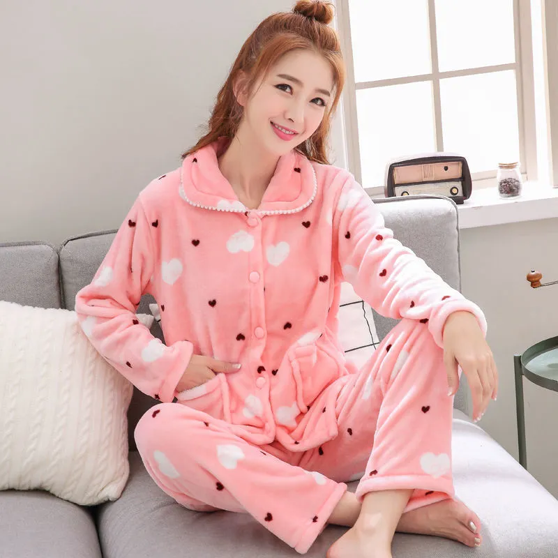 Exclusive offer- long sleeve oversized- pajama for winter