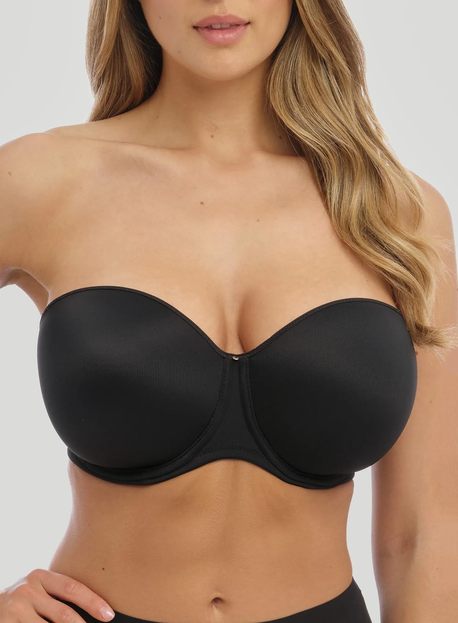 Fantasie: Aura Moulded Strapless Bra Black