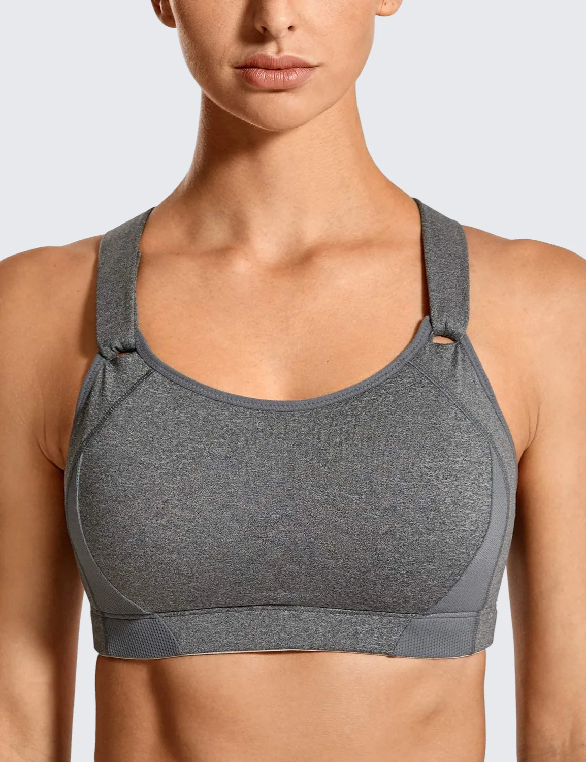 Front Adjustable High Impact Running Sports Bra A214