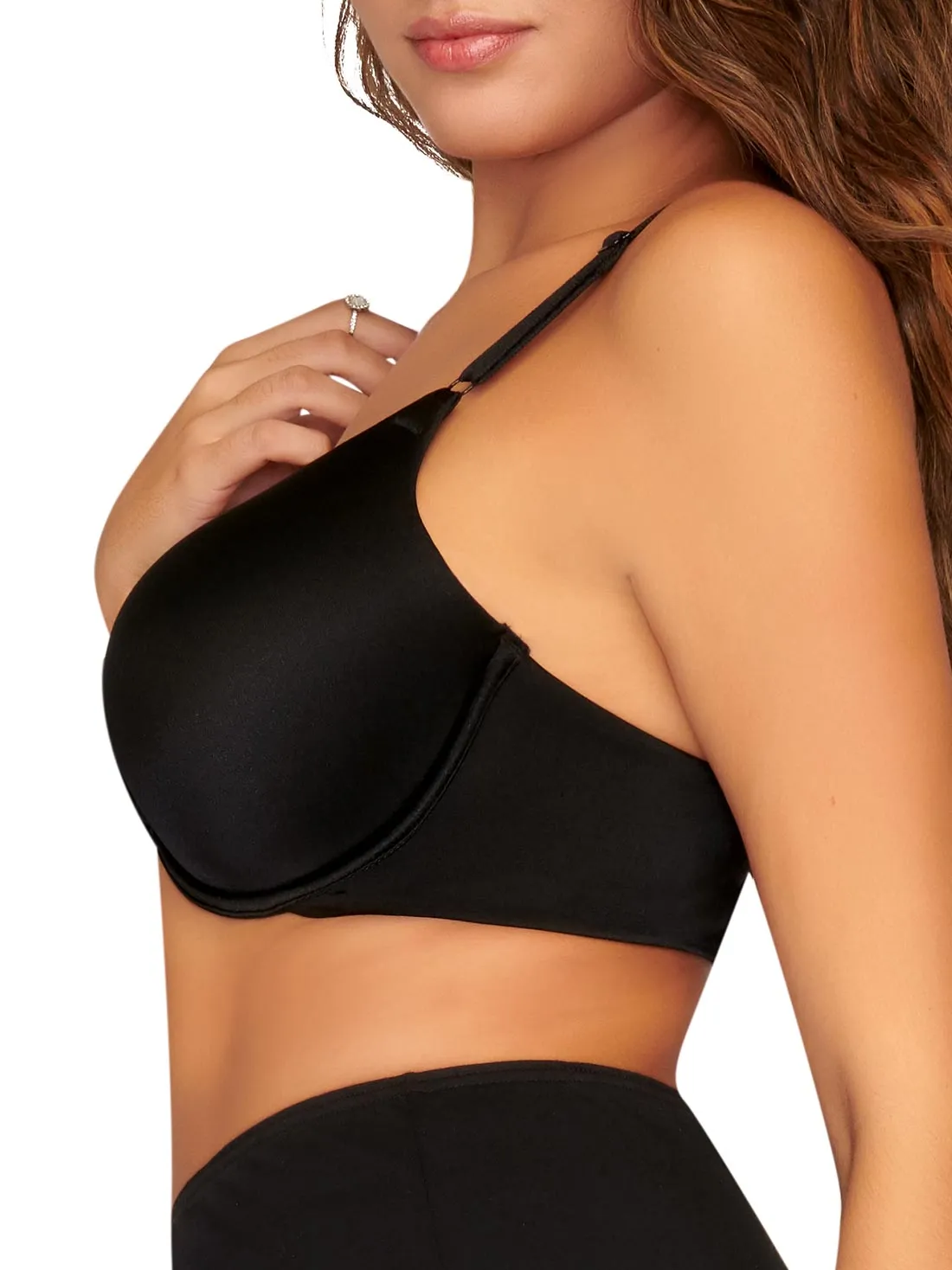 Full Coverage Front Clasp Bra 7472