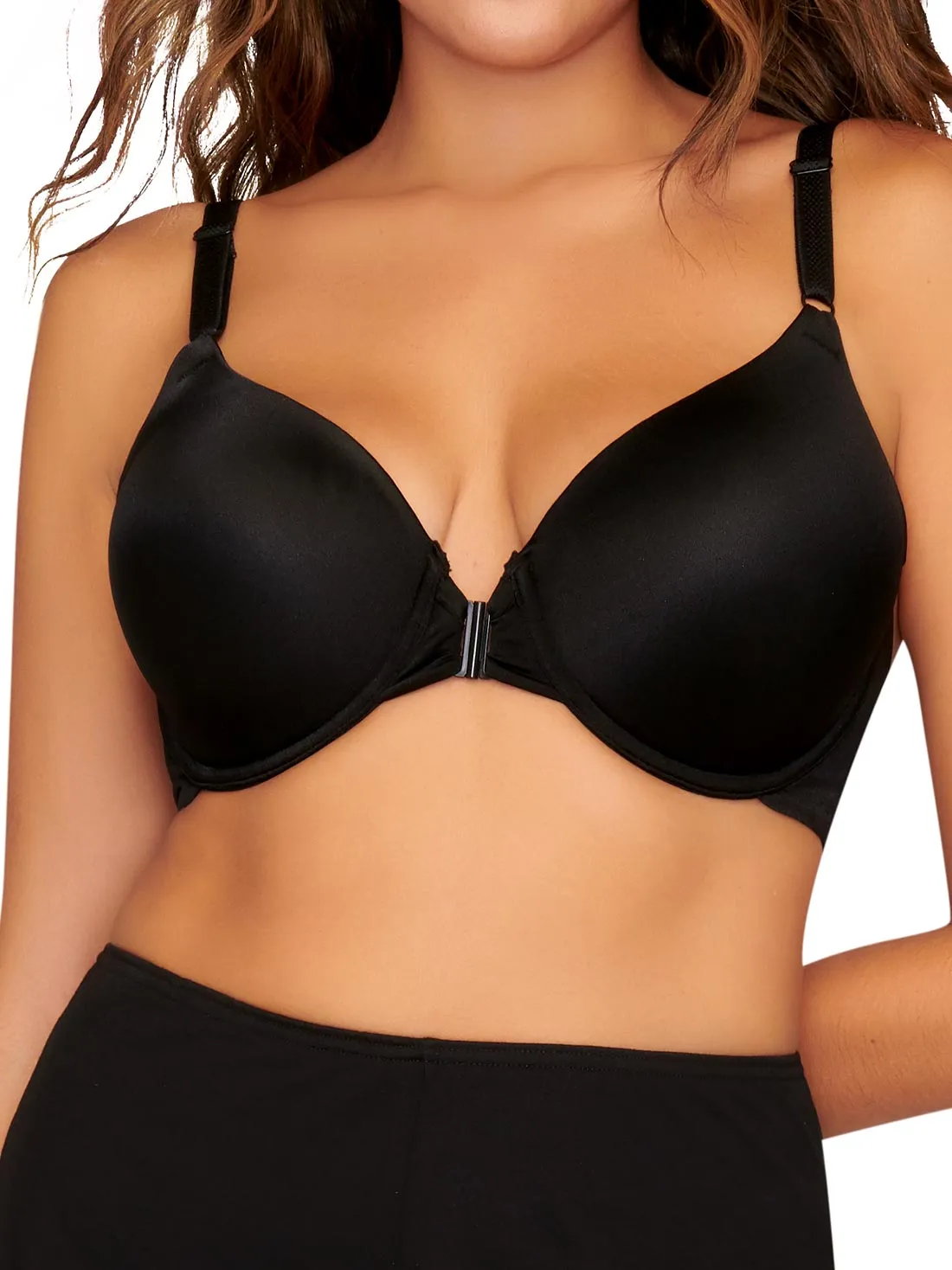 Full Coverage Front Clasp Bra 7472