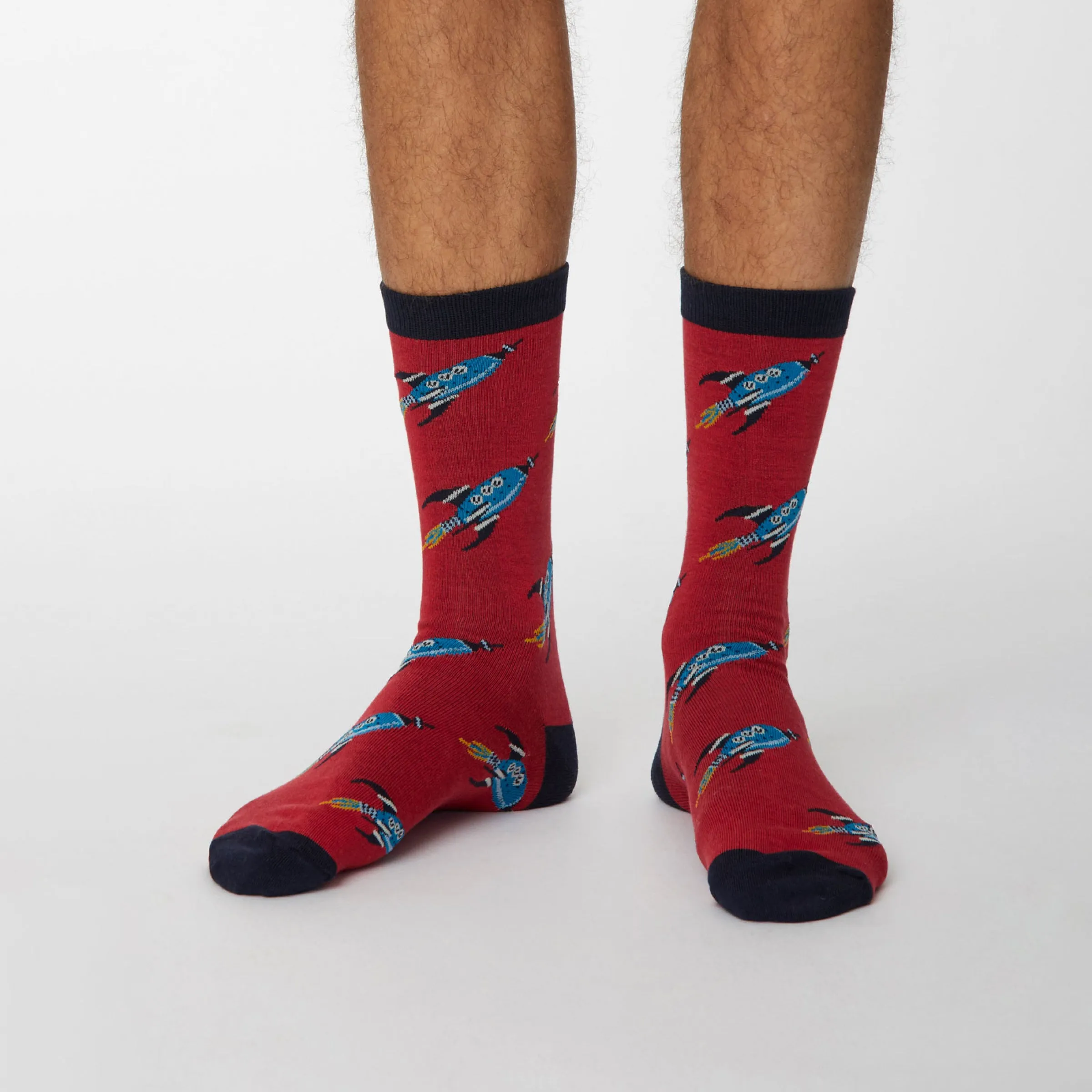 Galassia Socks - Berry Red