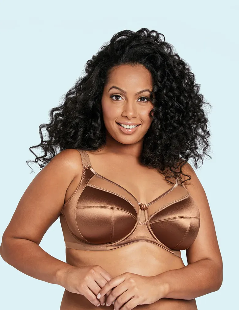 Goddess Keira GD6090 Cinnamon Underwire Banded Bra