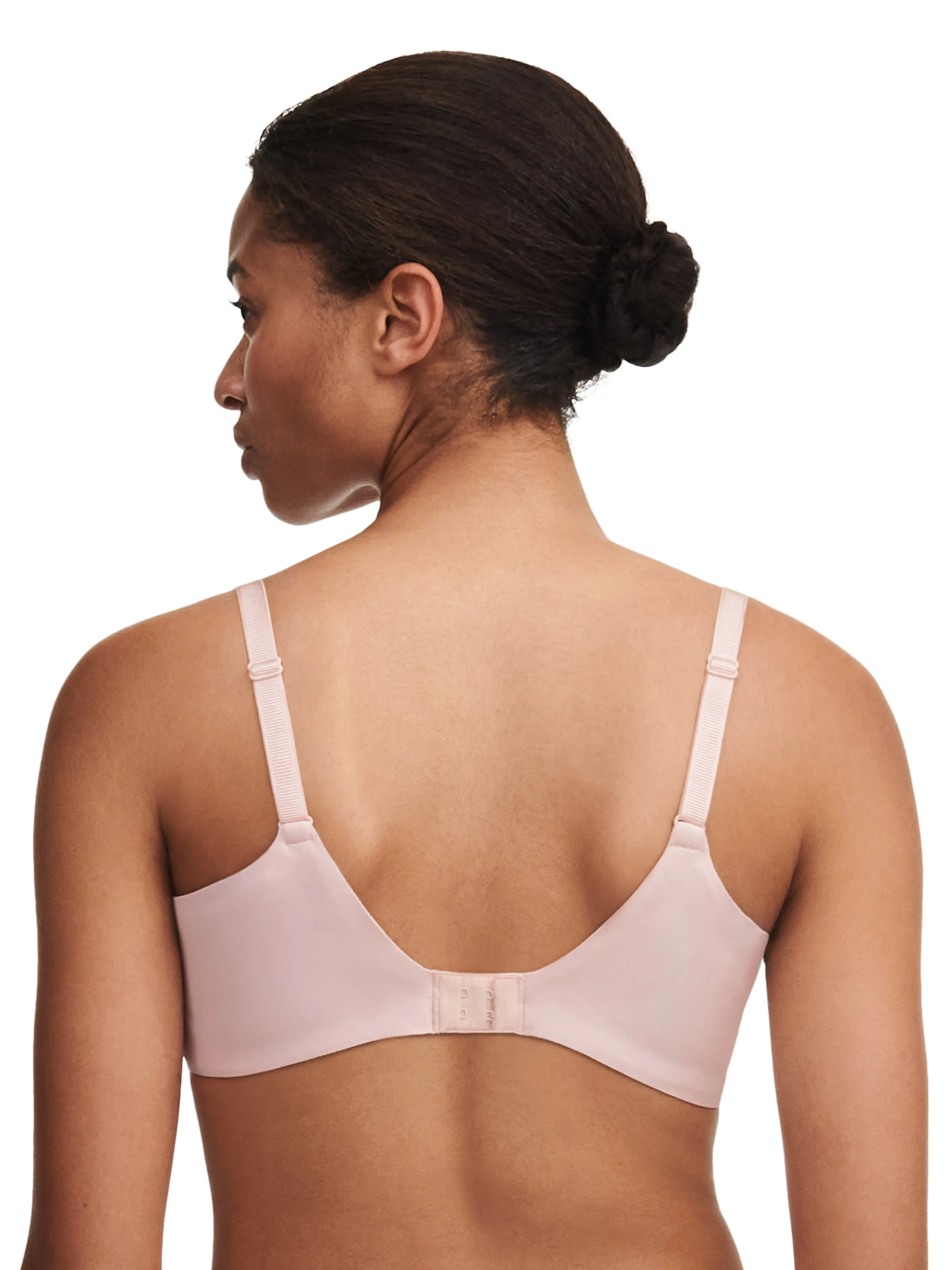 Graphic Support Full Coverage Bra In Taffeta Pink - Chantelle