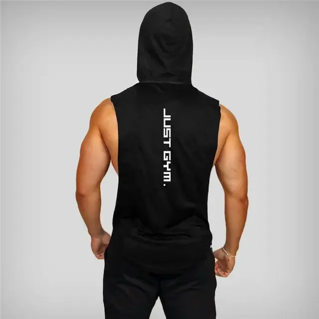 Gym Hoodies Tank Top for Men – Stylish & Comfortable Workout Shirt