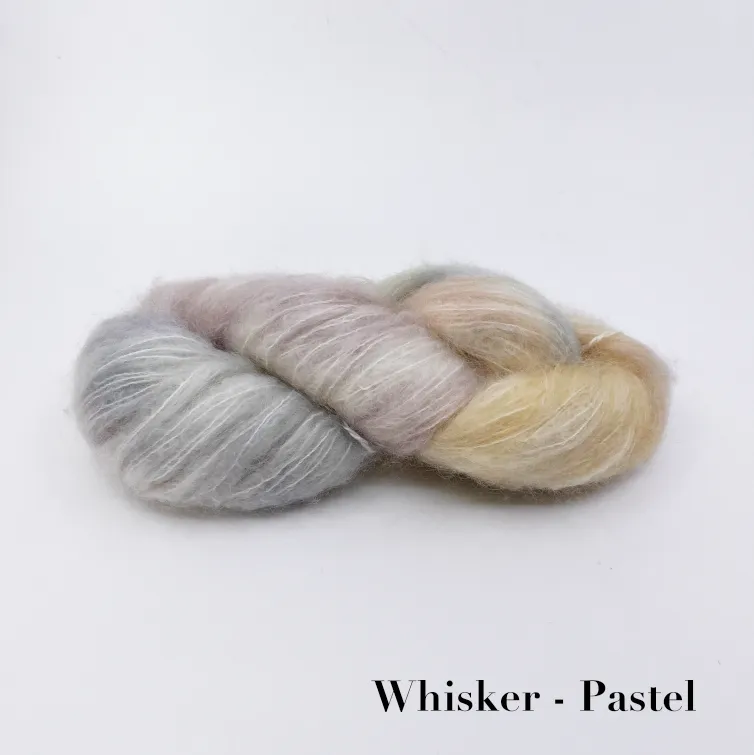 Hand dyed wools - L'Atelier de Hand Maiden et Fleece Artist 