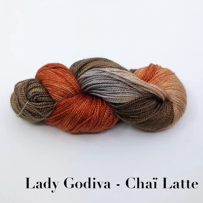 Hand dyed wools - L'Atelier de Hand Maiden et Fleece Artist 