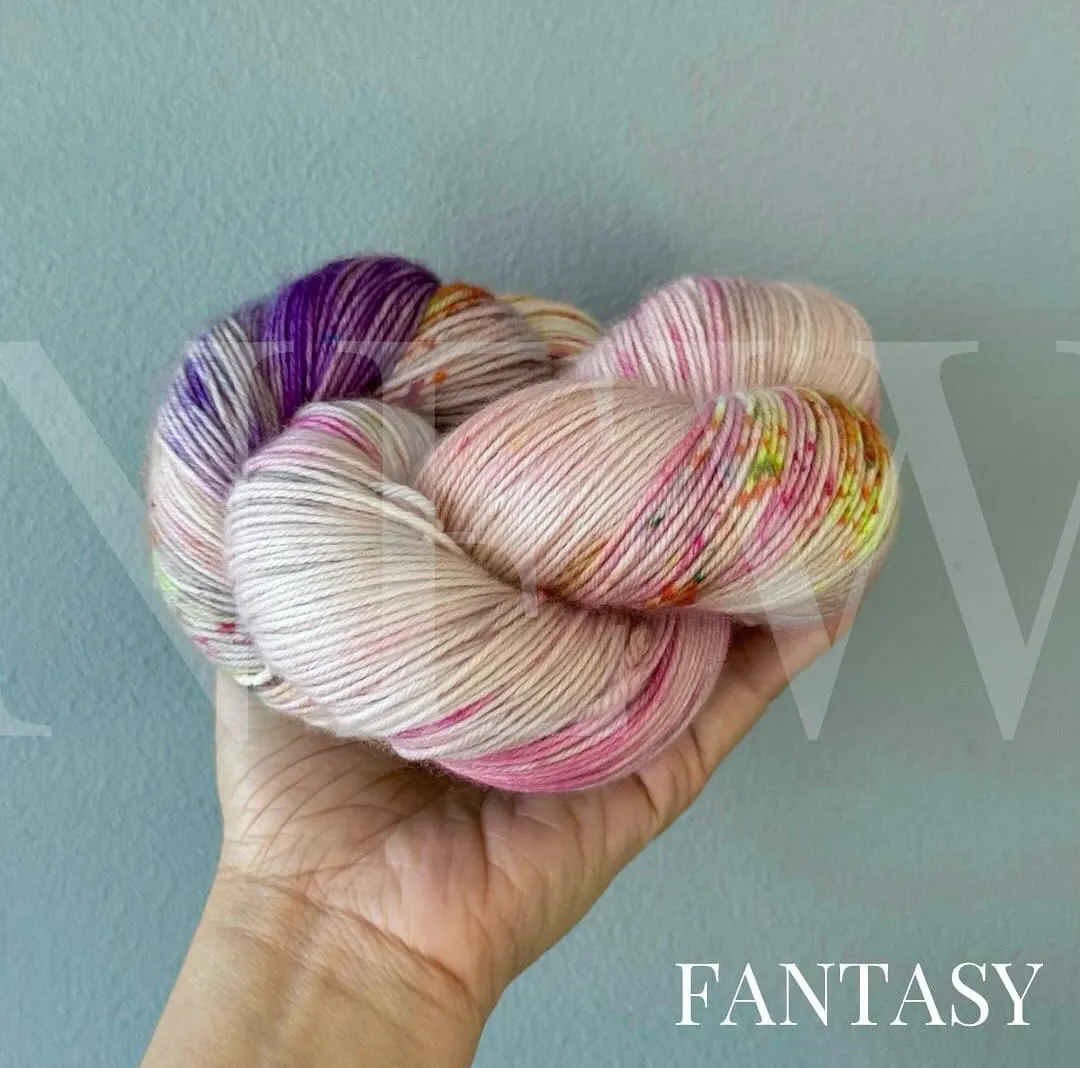 Hand Dyed Yarn by Myyarnstoryco 2024 June Batch 1