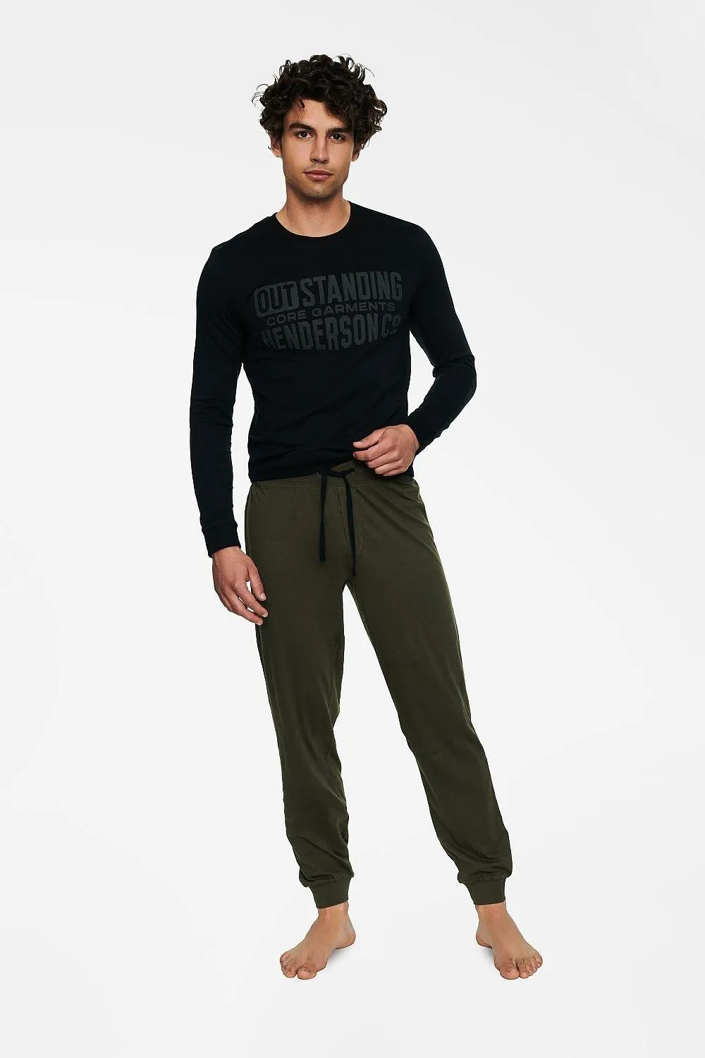 Henderson long-sleeve shirt men's pajamas