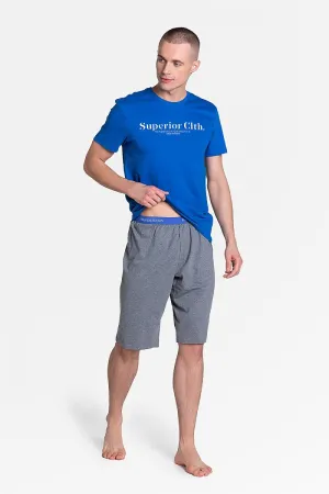 Henderson t-shirt and graphite trousers men's pajamas