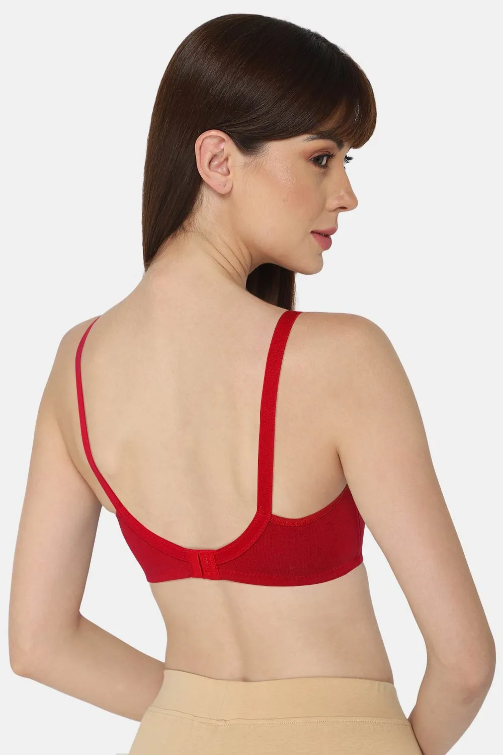 High Coverage Non-Wired Non-Padded Intimacy T-shirt Saree Bra - ES02 - Bright Shade