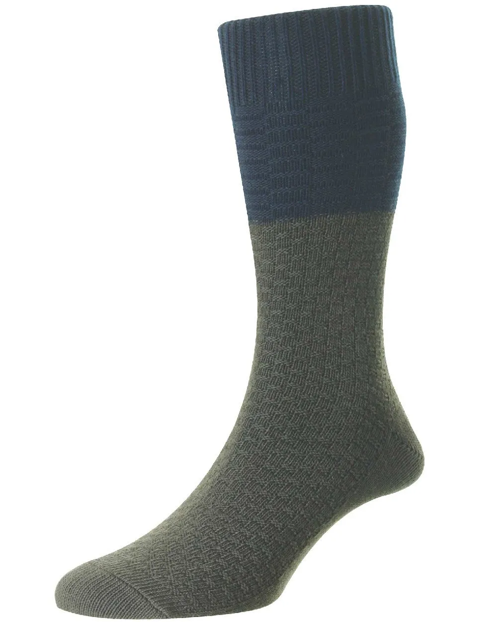 HJ Hall Cedar Chunky Cotton Socks