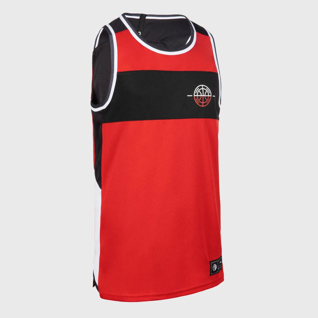 Kids' Reversible Sleeveless Basketball T-Shirt / Jersey T500R